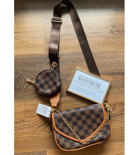 CROSSBODY KABELKA S KAPSIČKOU Veľkosť: UNI SIZE