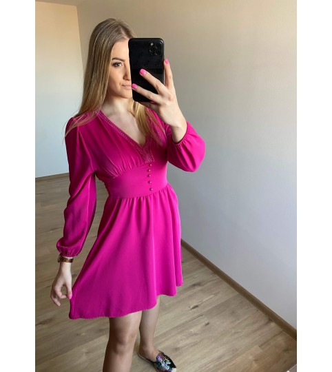 ŠATY S ČIPKOVANÝM LEMOM Veľkosť: UNI SIZE